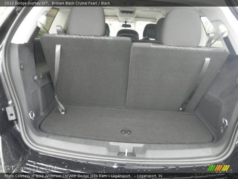 Brilliant Black Crystal Pearl / Black 2013 Dodge Journey SXT