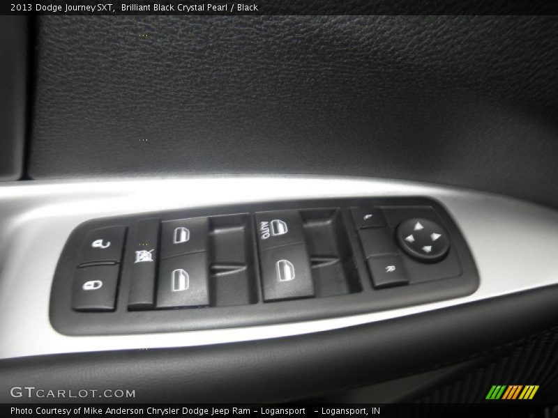 Brilliant Black Crystal Pearl / Black 2013 Dodge Journey SXT