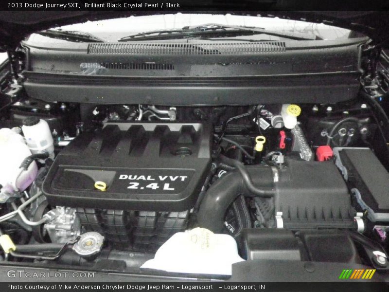 Brilliant Black Crystal Pearl / Black 2013 Dodge Journey SXT