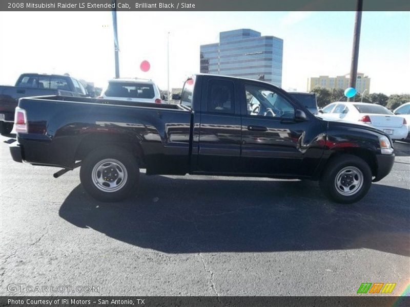 Brilliant Black / Slate 2008 Mitsubishi Raider LS Extended Cab
