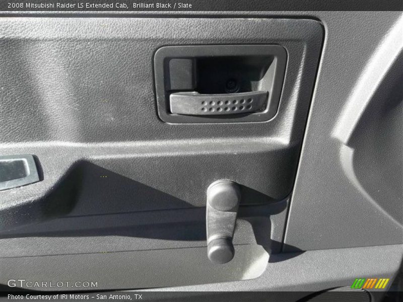 Brilliant Black / Slate 2008 Mitsubishi Raider LS Extended Cab