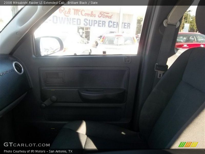 Brilliant Black / Slate 2008 Mitsubishi Raider LS Extended Cab