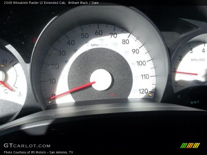 Brilliant Black / Slate 2008 Mitsubishi Raider LS Extended Cab