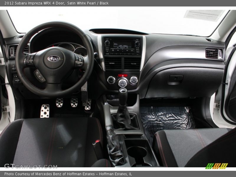 Dashboard of 2012 Impreza WRX 4 Door