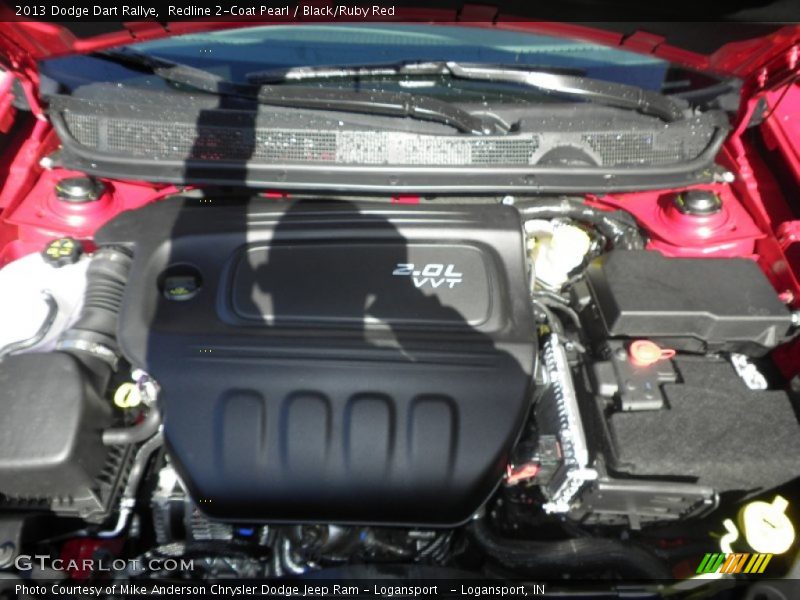 Redline 2-Coat Pearl / Black/Ruby Red 2013 Dodge Dart Rallye
