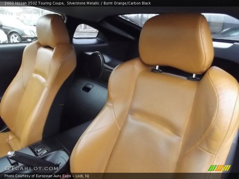  2003 350Z Touring Coupe Burnt Orange/Carbon Black Interior