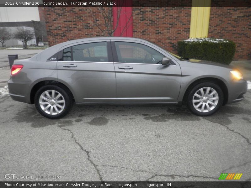 Tungsten Metallic / Black 2013 Chrysler 200 Touring Sedan