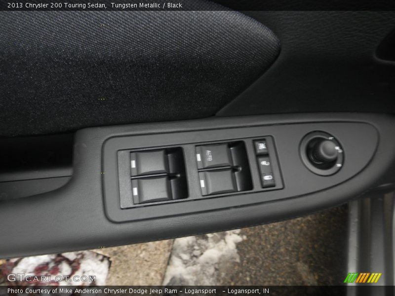 Tungsten Metallic / Black 2013 Chrysler 200 Touring Sedan