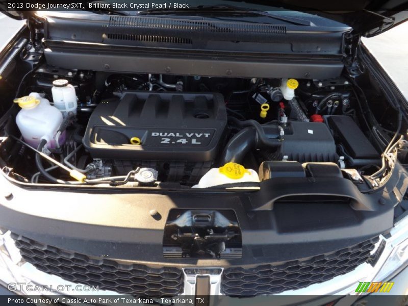 Brilliant Black Crystal Pearl / Black 2013 Dodge Journey SXT