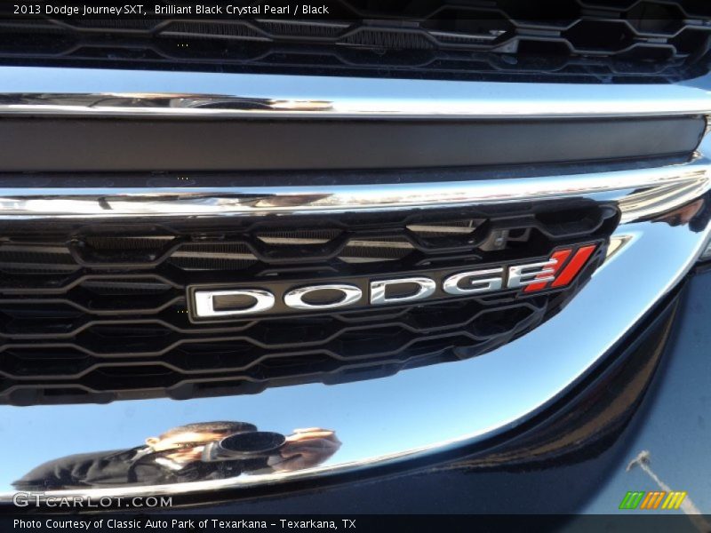 Brilliant Black Crystal Pearl / Black 2013 Dodge Journey SXT