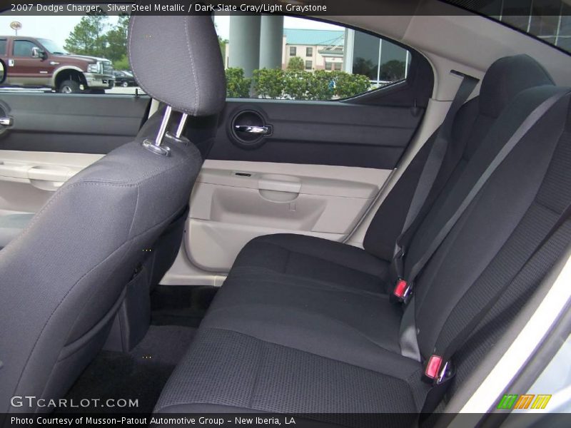 Silver Steel Metallic / Dark Slate Gray/Light Graystone 2007 Dodge Charger