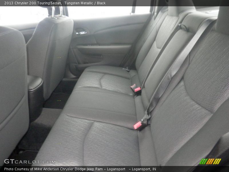 Tungsten Metallic / Black 2013 Chrysler 200 Touring Sedan