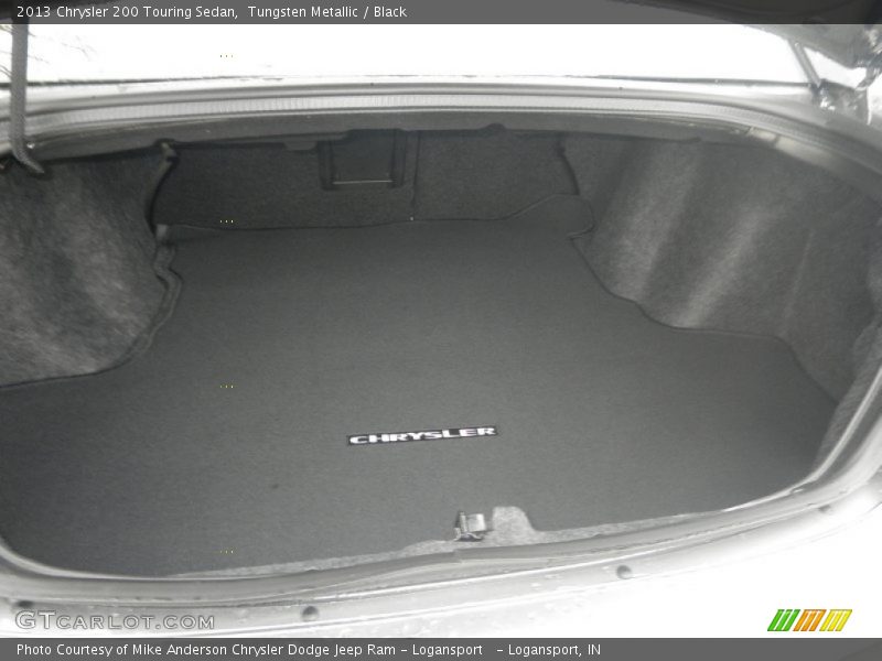 Tungsten Metallic / Black 2013 Chrysler 200 Touring Sedan
