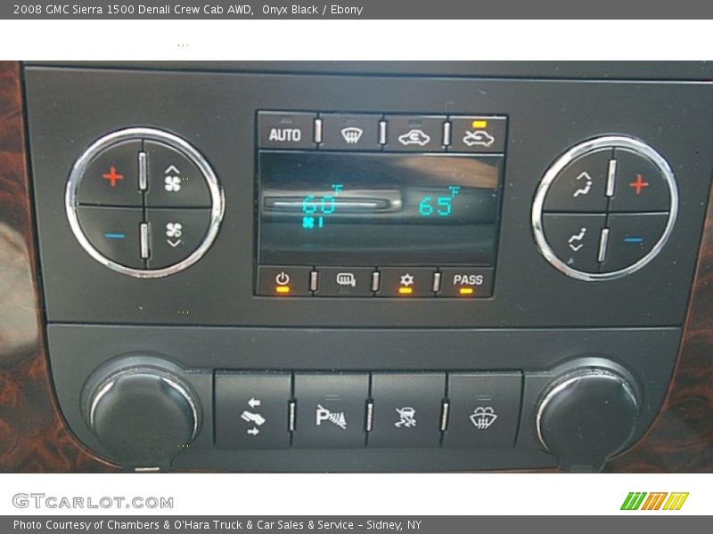 Onyx Black / Ebony 2008 GMC Sierra 1500 Denali Crew Cab AWD