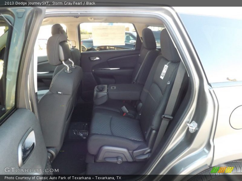 Storm Gray Pearl / Black 2013 Dodge Journey SXT