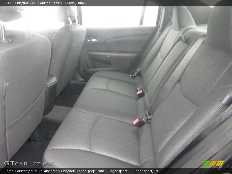 Black / Black 2013 Chrysler 200 Touring Sedan