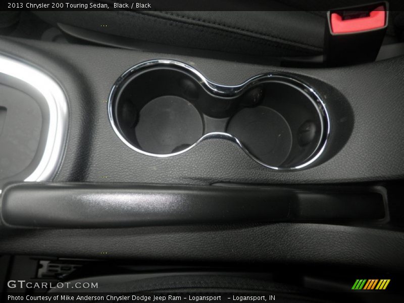 Black / Black 2013 Chrysler 200 Touring Sedan