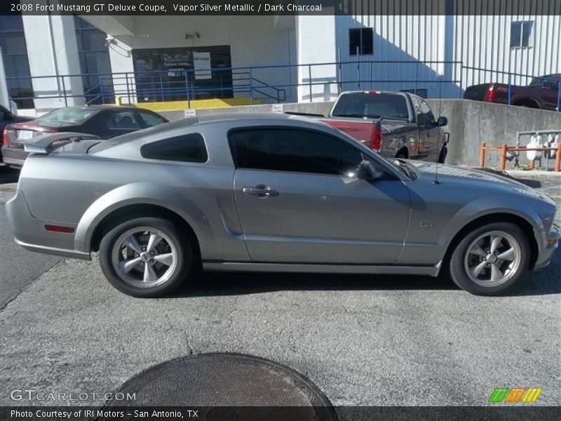 Vapor Silver Metallic / Dark Charcoal 2008 Ford Mustang GT Deluxe Coupe