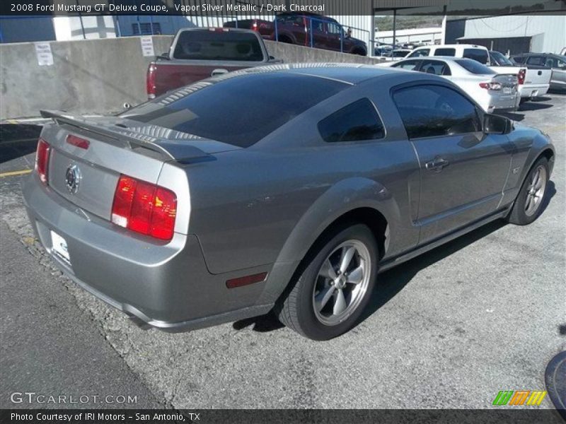 Vapor Silver Metallic / Dark Charcoal 2008 Ford Mustang GT Deluxe Coupe