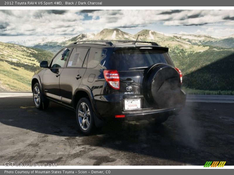 Black / Dark Charcoal 2012 Toyota RAV4 V6 Sport 4WD