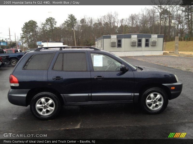 Moonlit Blue / Gray 2005 Hyundai Santa Fe GLS 4WD