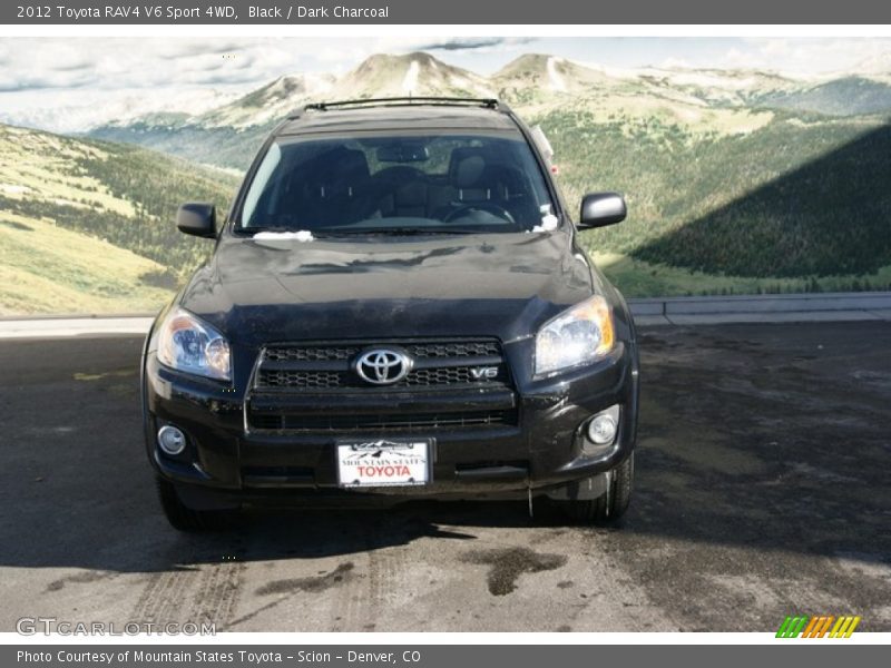 Black / Dark Charcoal 2012 Toyota RAV4 V6 Sport 4WD