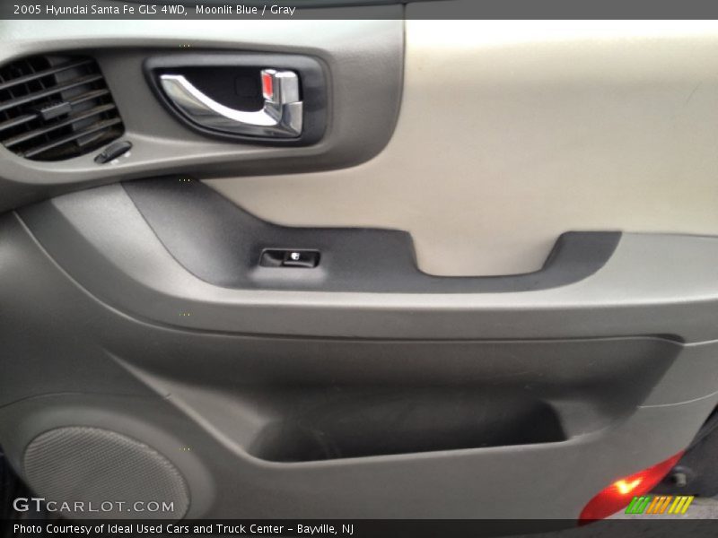 Moonlit Blue / Gray 2005 Hyundai Santa Fe GLS 4WD