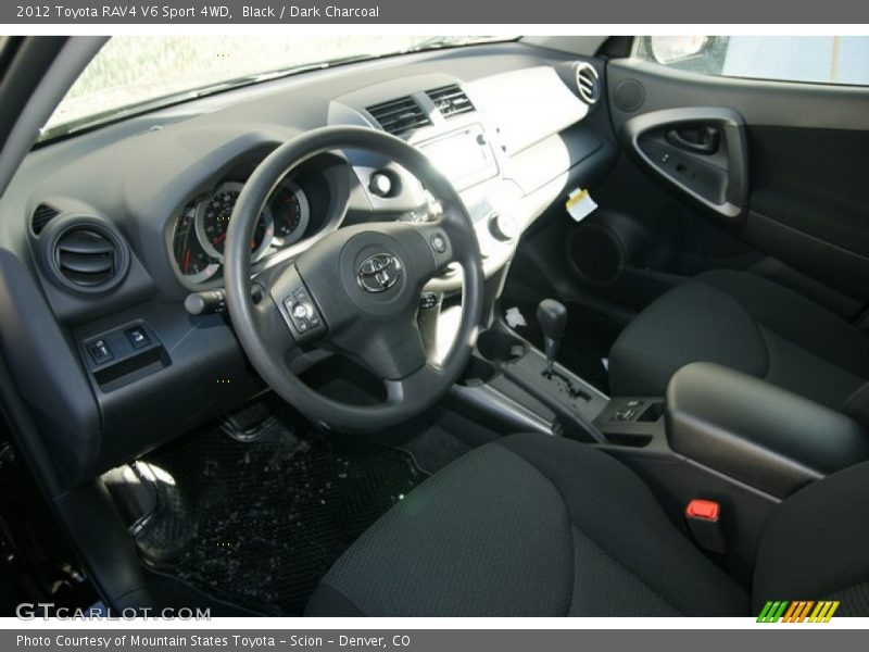 Black / Dark Charcoal 2012 Toyota RAV4 V6 Sport 4WD