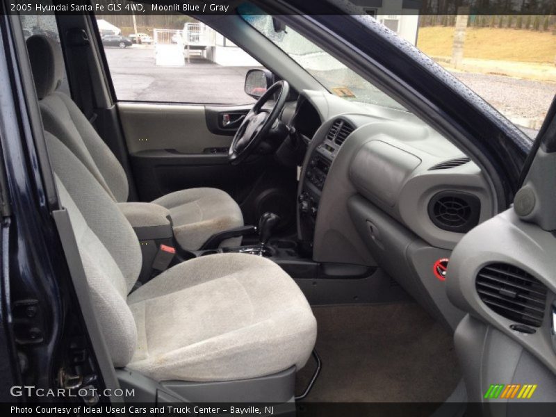 Moonlit Blue / Gray 2005 Hyundai Santa Fe GLS 4WD