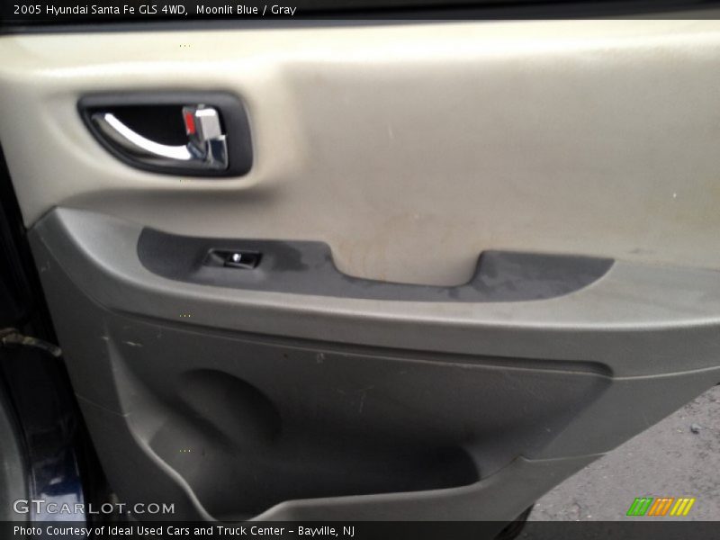Moonlit Blue / Gray 2005 Hyundai Santa Fe GLS 4WD