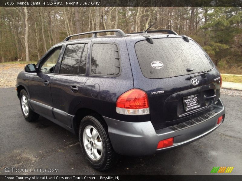 Moonlit Blue / Gray 2005 Hyundai Santa Fe GLS 4WD