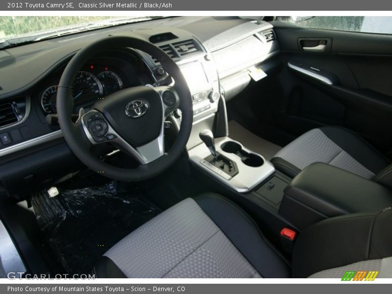 Classic Silver Metallic / Black/Ash 2012 Toyota Camry SE