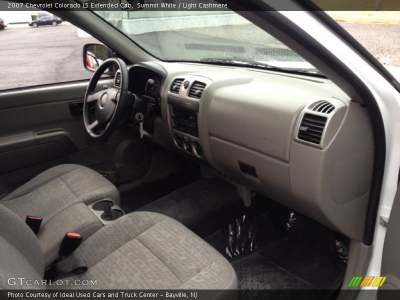 Summit White / Light Cashmere 2007 Chevrolet Colorado LS Extended Cab
