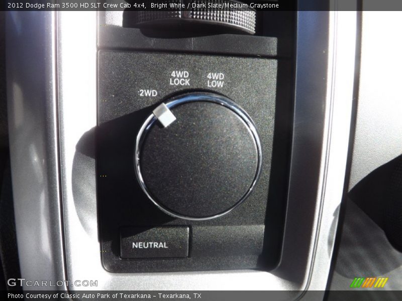Bright White / Dark Slate/Medium Graystone 2012 Dodge Ram 3500 HD SLT Crew Cab 4x4