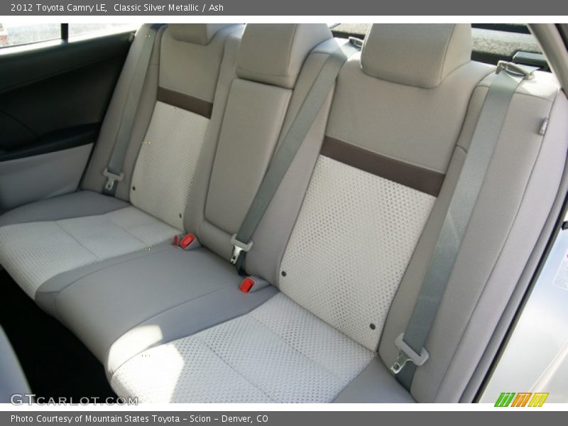 Classic Silver Metallic / Ash 2012 Toyota Camry LE