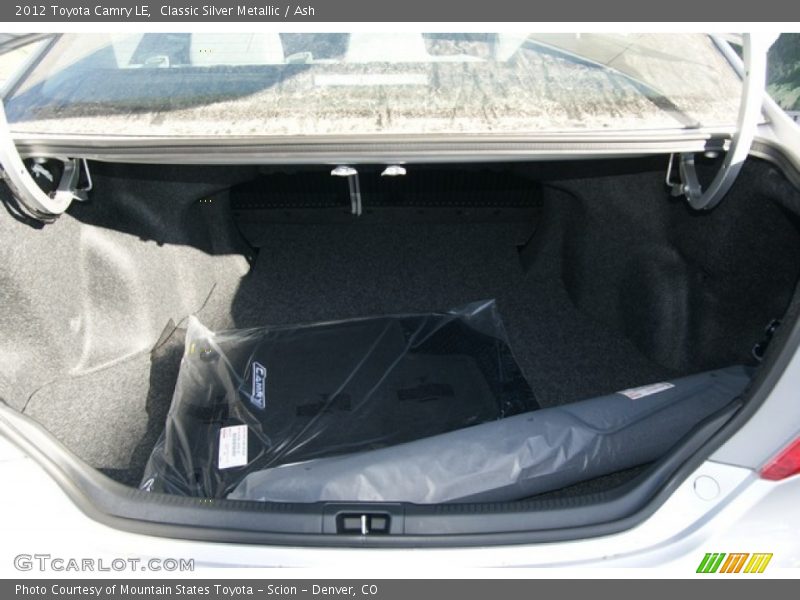 Classic Silver Metallic / Ash 2012 Toyota Camry LE