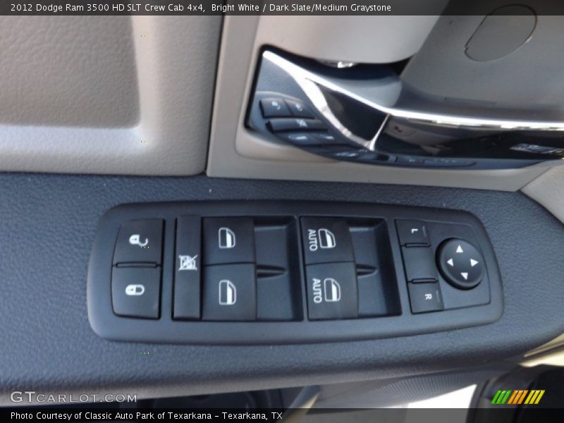 Bright White / Dark Slate/Medium Graystone 2012 Dodge Ram 3500 HD SLT Crew Cab 4x4