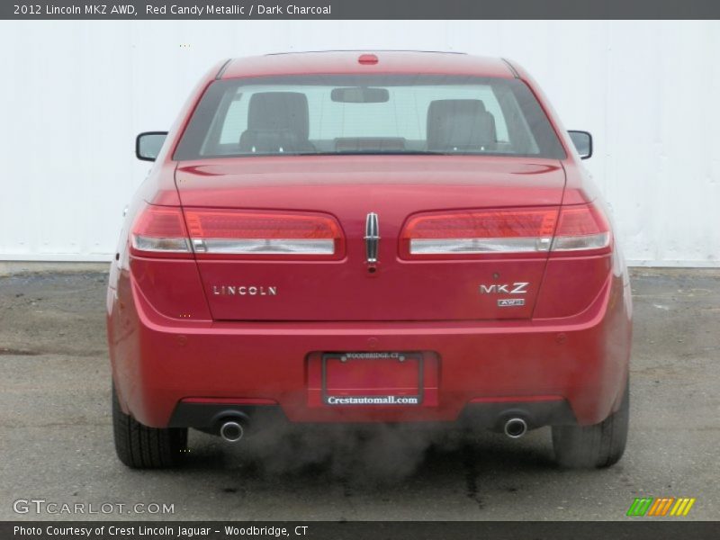Red Candy Metallic / Dark Charcoal 2012 Lincoln MKZ AWD
