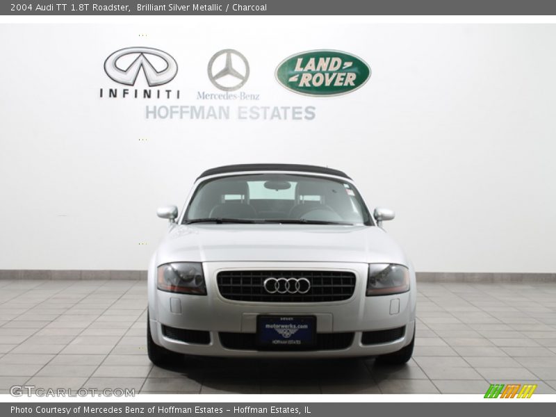 Brilliant Silver Metallic / Charcoal 2004 Audi TT 1.8T Roadster
