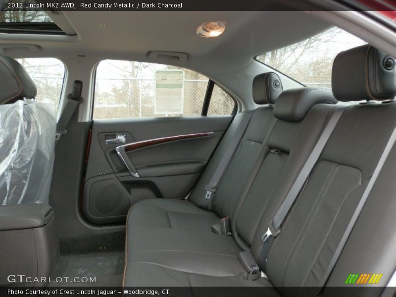Red Candy Metallic / Dark Charcoal 2012 Lincoln MKZ AWD