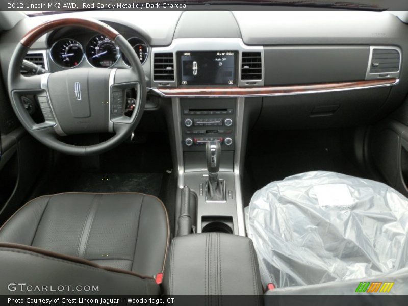 Red Candy Metallic / Dark Charcoal 2012 Lincoln MKZ AWD