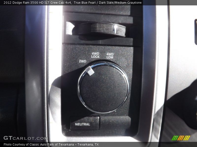 True Blue Pearl / Dark Slate/Medium Graystone 2012 Dodge Ram 3500 HD SLT Crew Cab 4x4