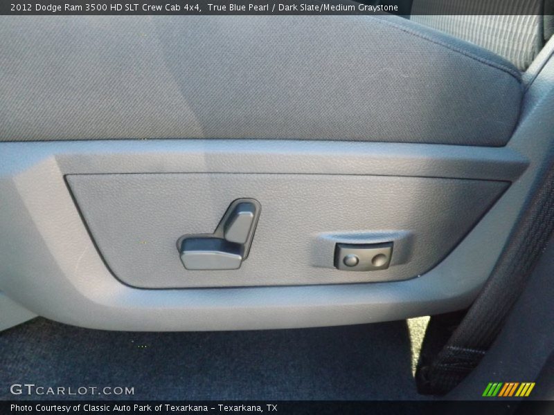 True Blue Pearl / Dark Slate/Medium Graystone 2012 Dodge Ram 3500 HD SLT Crew Cab 4x4