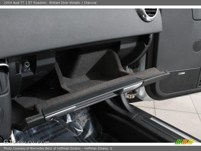 Brilliant Silver Metallic / Charcoal 2004 Audi TT 1.8T Roadster