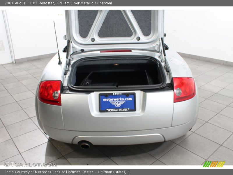 Brilliant Silver Metallic / Charcoal 2004 Audi TT 1.8T Roadster