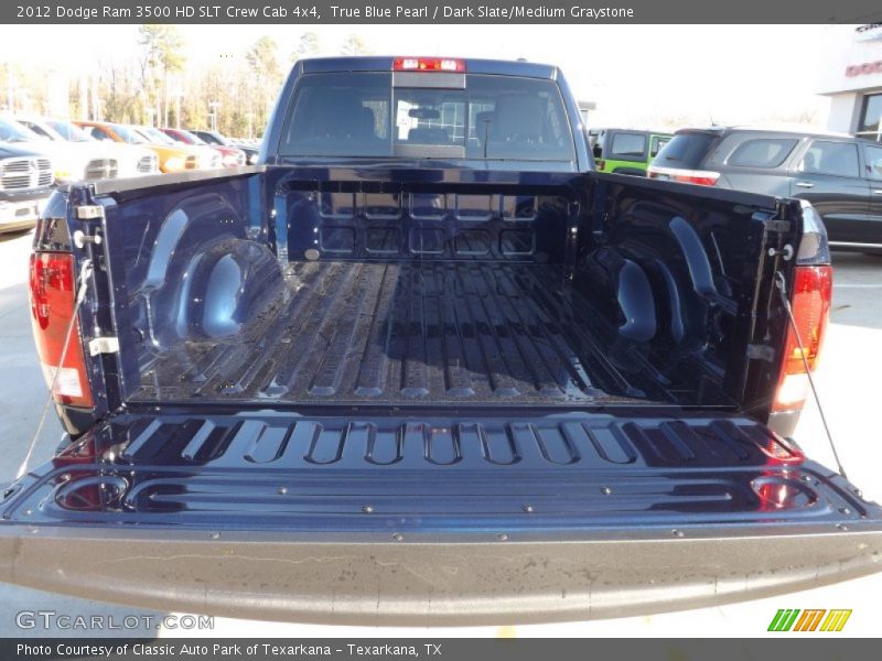 True Blue Pearl / Dark Slate/Medium Graystone 2012 Dodge Ram 3500 HD SLT Crew Cab 4x4
