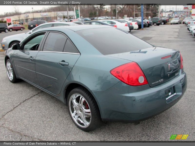 Stealth Gray Metallic / Ebony 2006 Pontiac G6 Sedan