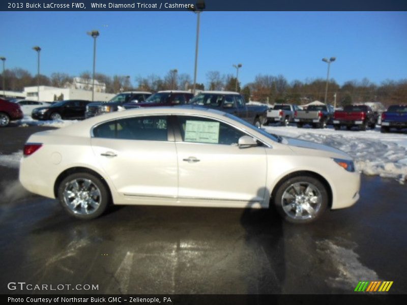 White Diamond Tricoat / Cashmere 2013 Buick LaCrosse FWD