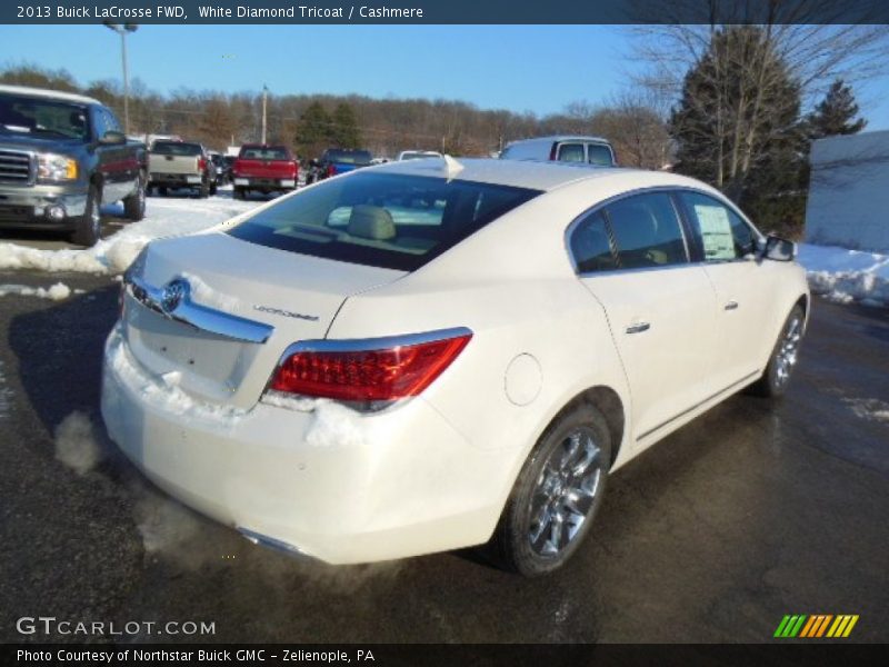 White Diamond Tricoat / Cashmere 2013 Buick LaCrosse FWD