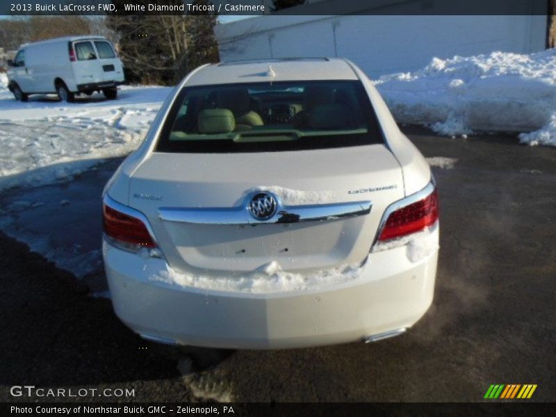 White Diamond Tricoat / Cashmere 2013 Buick LaCrosse FWD